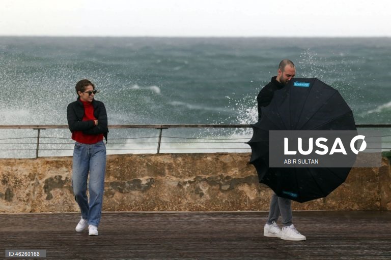 Israel: Tempo tempestuoso em Tel Aviv