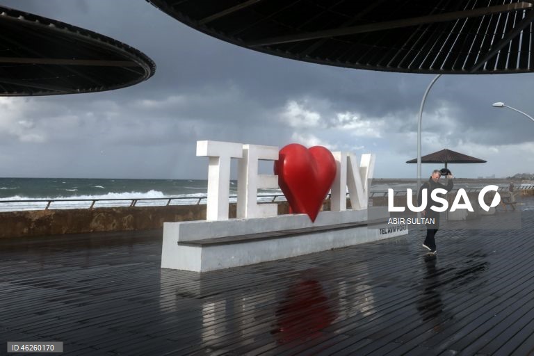 Israel: Tempo tempestuoso em Tel Aviv