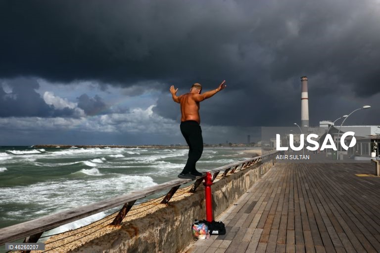 Israel: Tempo tempestuoso em Tel Aviv