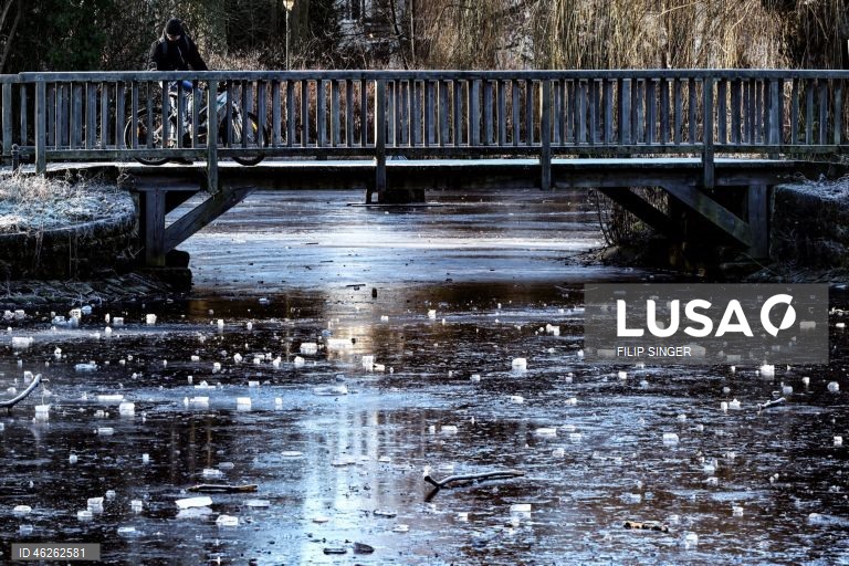 Tempo frio em Berlim.