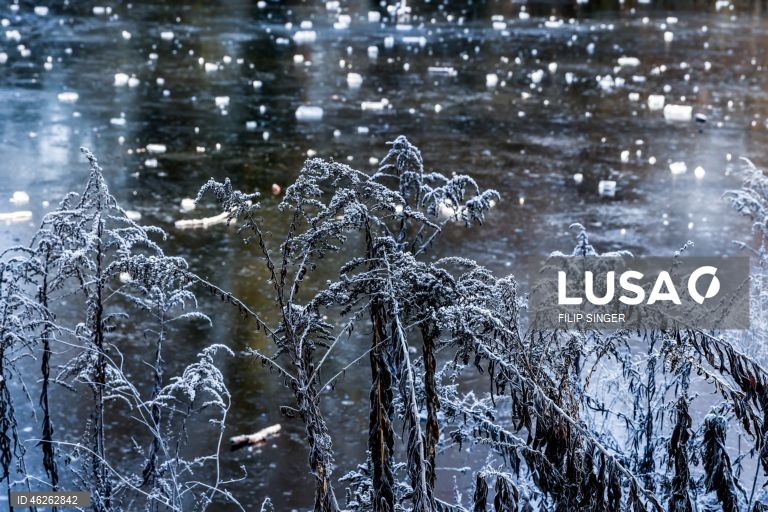 Tempo frio em Berlim.