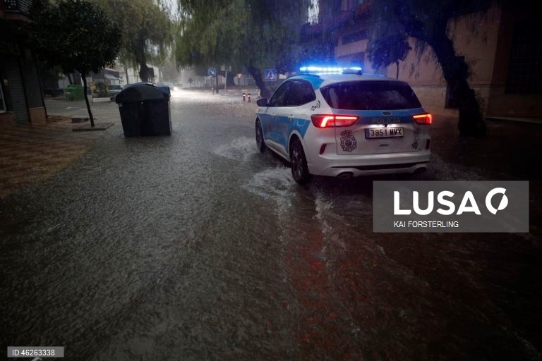 Espanha: Tempestades atingem o leste de Espanha