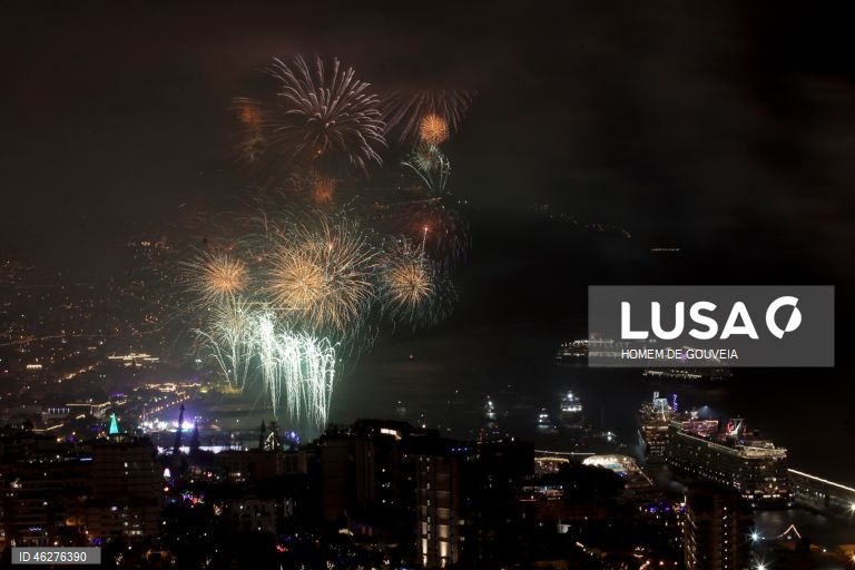 Celebração do Novo Ano na Madeira