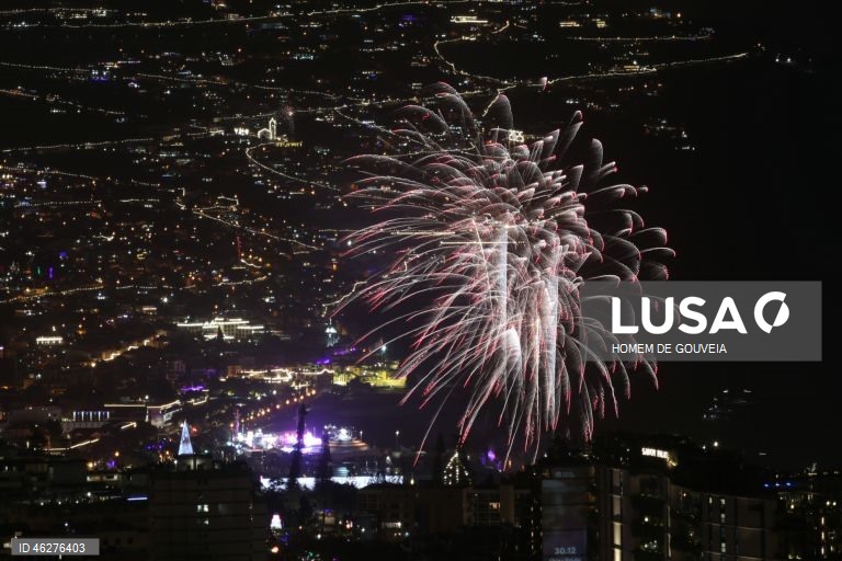 Celebração do Novo Ano na Madeira