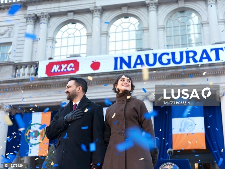 EUA: Zohran Mamdani toma posse como presidente da câmara de Nova Iorque