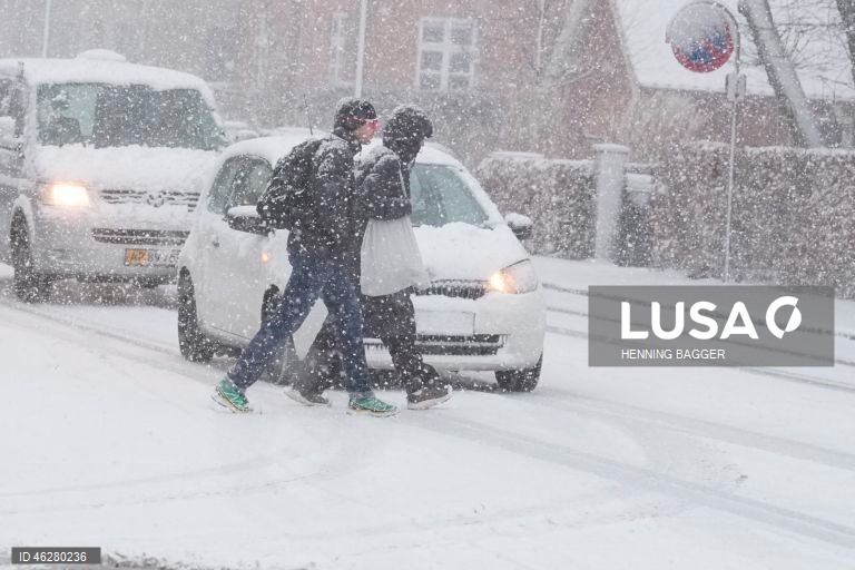 Dinamarca: Tempo frio