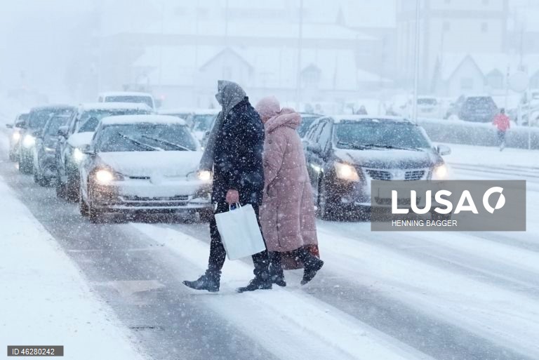 Dinamarca: Tempo frio