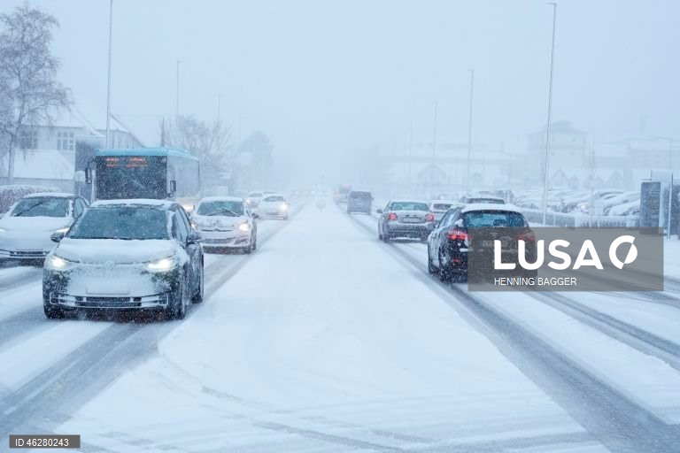 Dinamarca: Tempo frio