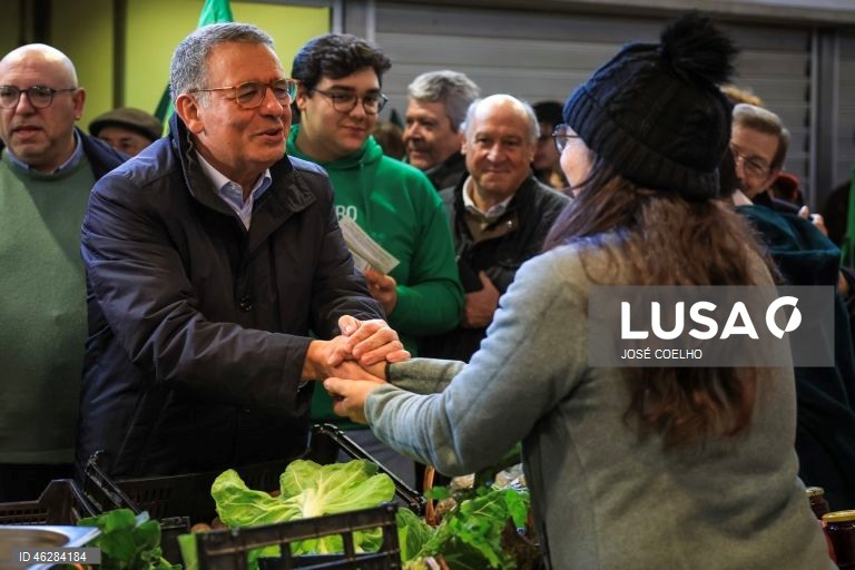 Eleições presidenciais: Primeiro dia de campanha