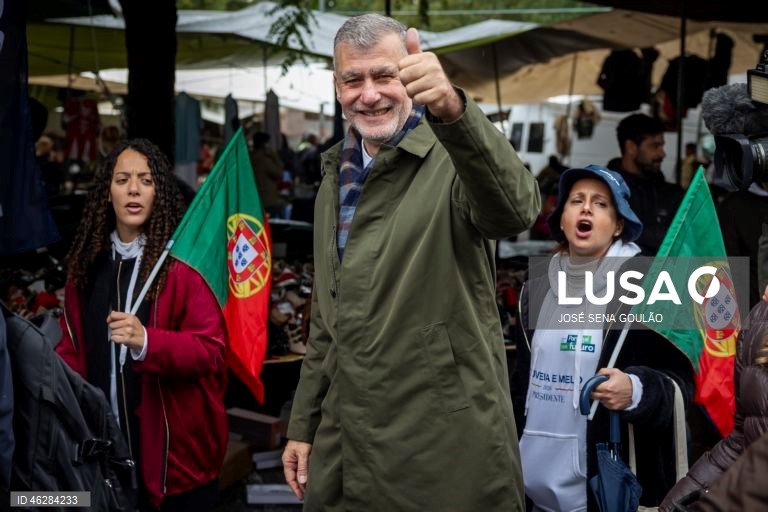 Eleições presidenciais: Primeiro dia de campanha