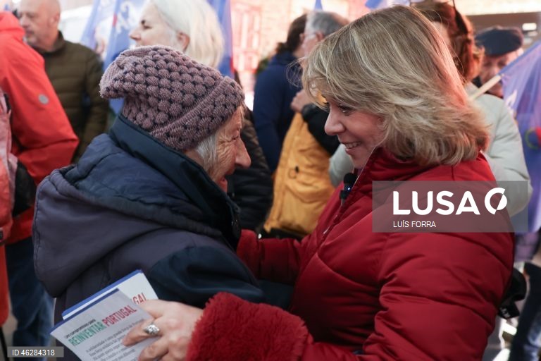 Eleições presidenciais: Primeiro dia de campanha