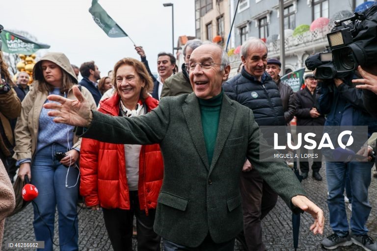 Eleições presidenciais: Primeiro dia de campanha