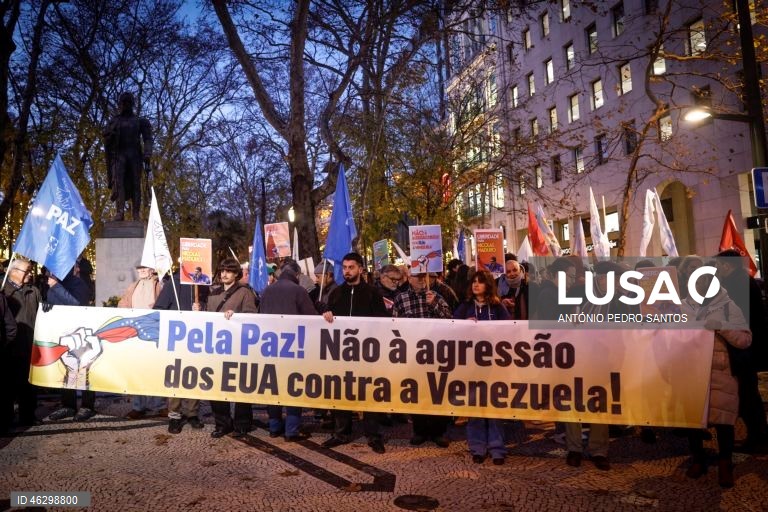 Manifestações em Lisboa e Porto contra o ataque de Trump na Venezuela
