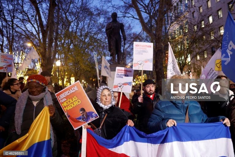 Manifestações em Lisboa e Porto contra o ataque de Trump na Venezuela