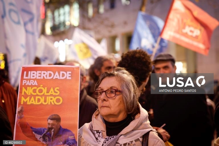 Manifestações em Lisboa e Porto contra o ataque de Trump na Venezuela