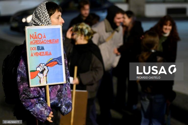 Manifestações em Lisboa e Porto contra o ataque de Trump na Venezuela