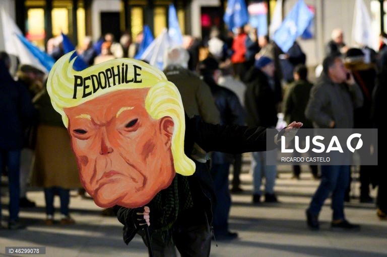 Manifestações em Lisboa e Porto contra o ataque de Trump na Venezuela