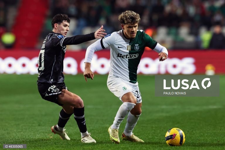 Futebol: Vitória de Guimarães vence o Sporting nas meias finais da Taça da Liga 