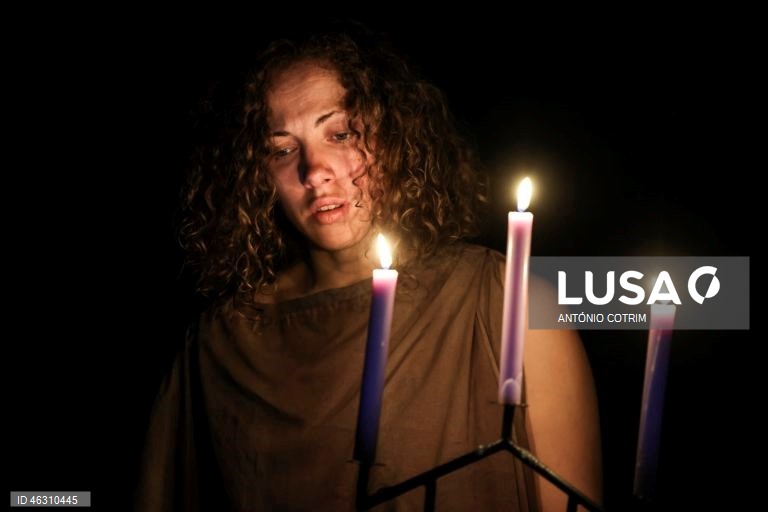 Ensaio de imprensa do espetáculo “Vaga Luz”, em Lisboa, com estreia marcada para o próximo dia 9, no Teatro São Luiz - Sala Mário Viegas.