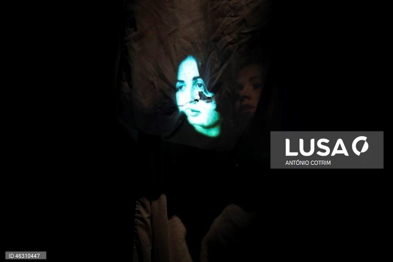 Ensaio de imprensa do espetáculo “Vaga Luz”, em Lisboa, com estreia marcada para o próximo dia 9, no Teatro São Luiz - Sala Mário Viegas.