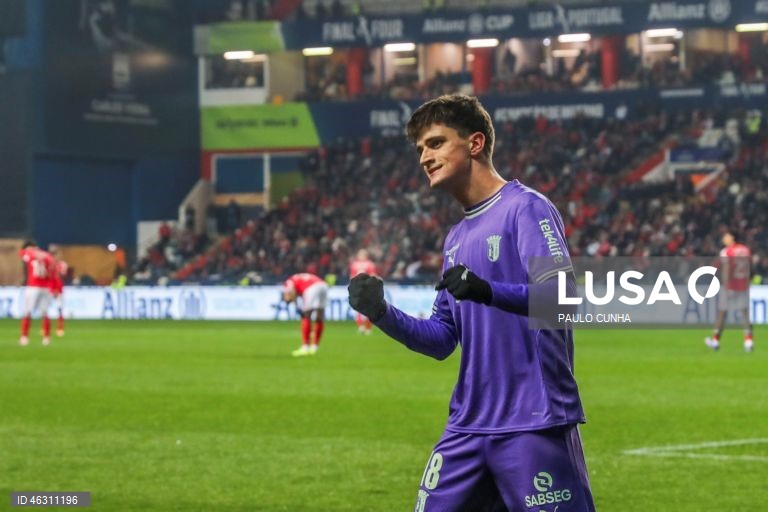 Futebol: Sporting de Braga vence o Benfica nas meias finais da Taça da Liga