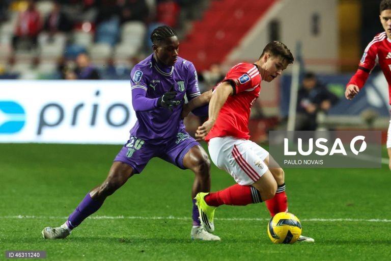 Futebol: Sporting de Braga vence o Benfica nas meias finais da Taça da Liga
