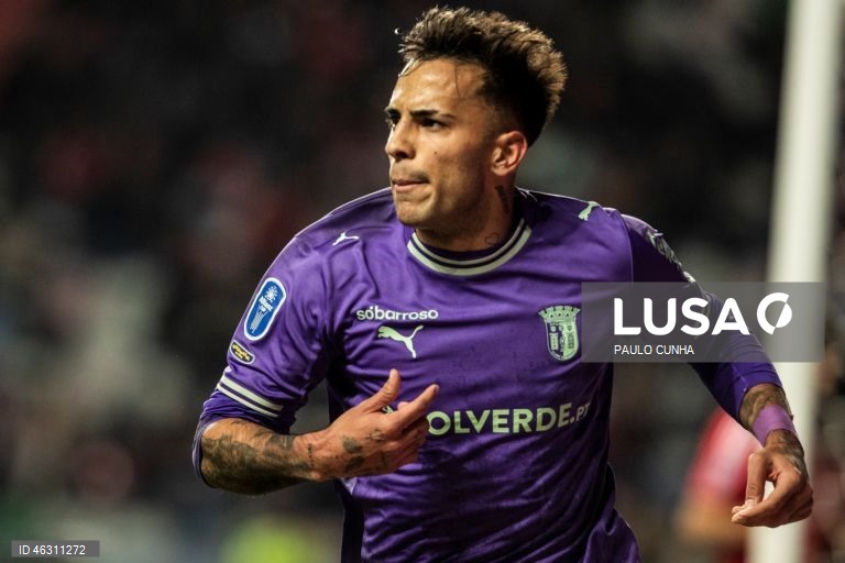 Futebol: Sporting de Braga vence o Benfica nas meias finais da Taça da Liga