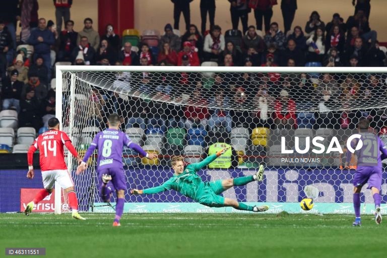 Futebol: Sporting de Braga vence o Benfica nas meias finais da Taça da Liga