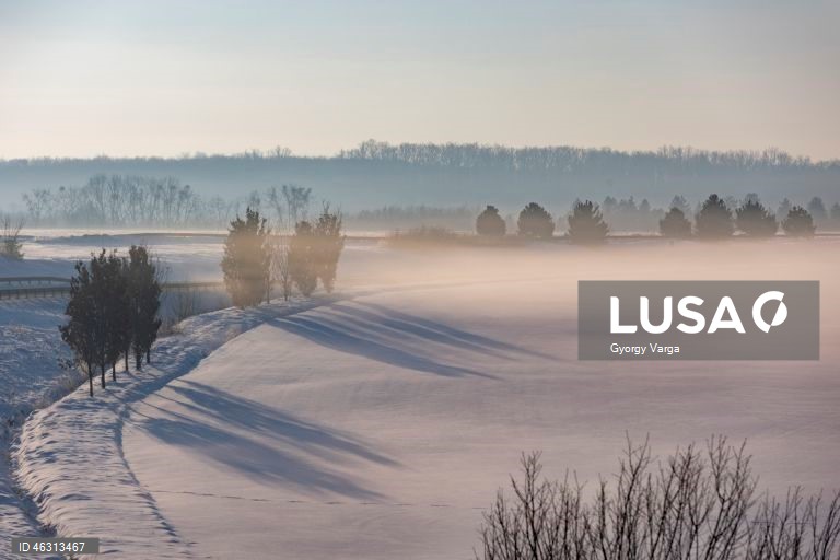 Inverno na Hungria