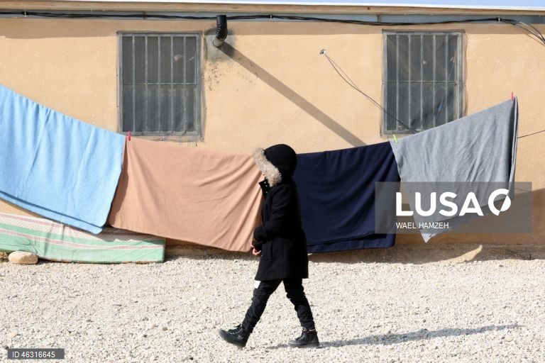 Líbano: Campo de refugiados no Vale de Bekaa