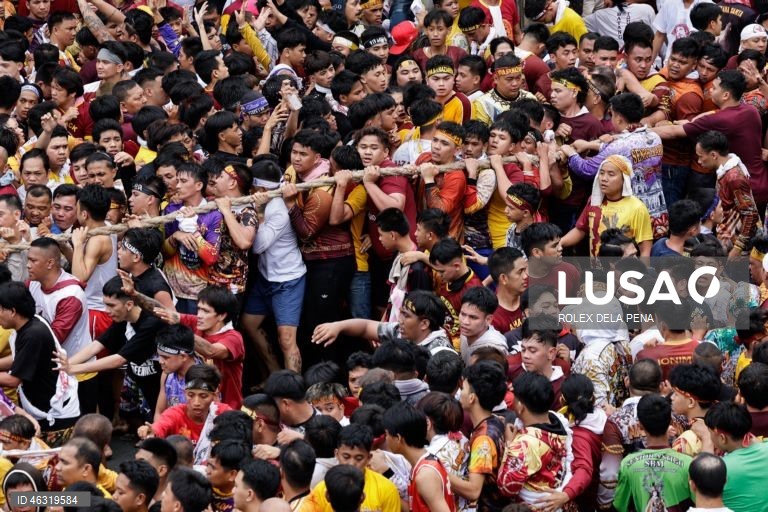 Filipinas: Festa católica de Jesus Nazareno celebrada em Manila