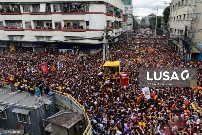 Filipinas: Festa católica de Jesus Nazareno celebrada em Manila
