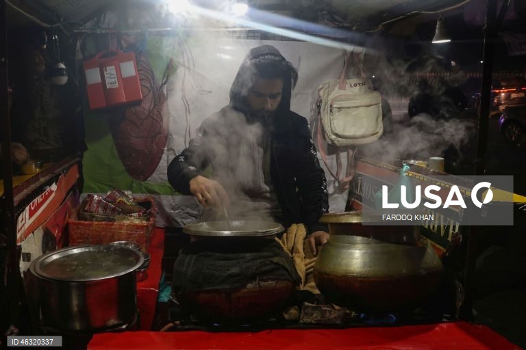 Índia: Comida de rua em Caxemira