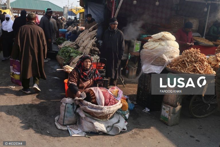 Índia: Comida de rua em Caxemira