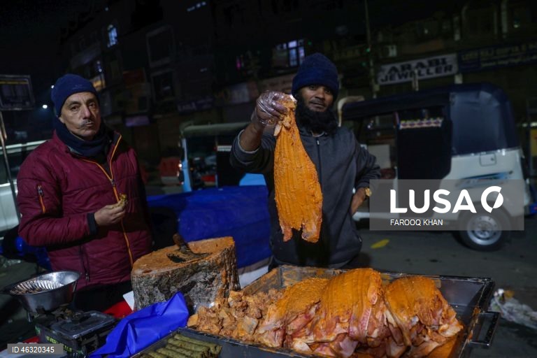 Índia: Comida de rua em Caxemira