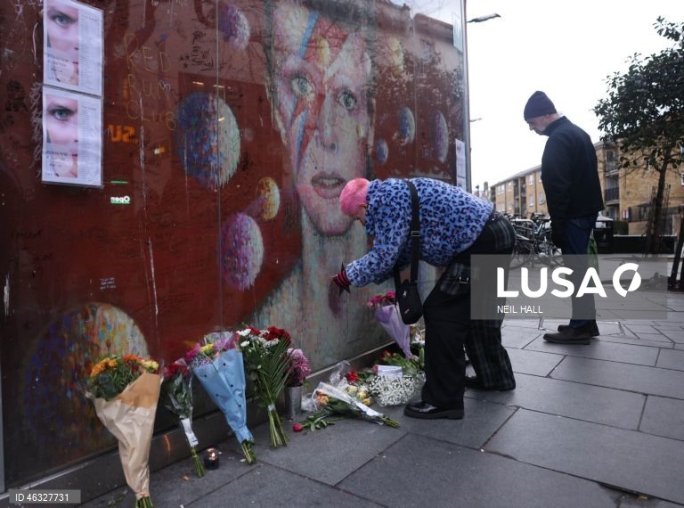 Londres: 10.º aniversário da morte de David Bowie