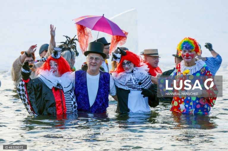 Alemanha: 40º carnaval no gelo.