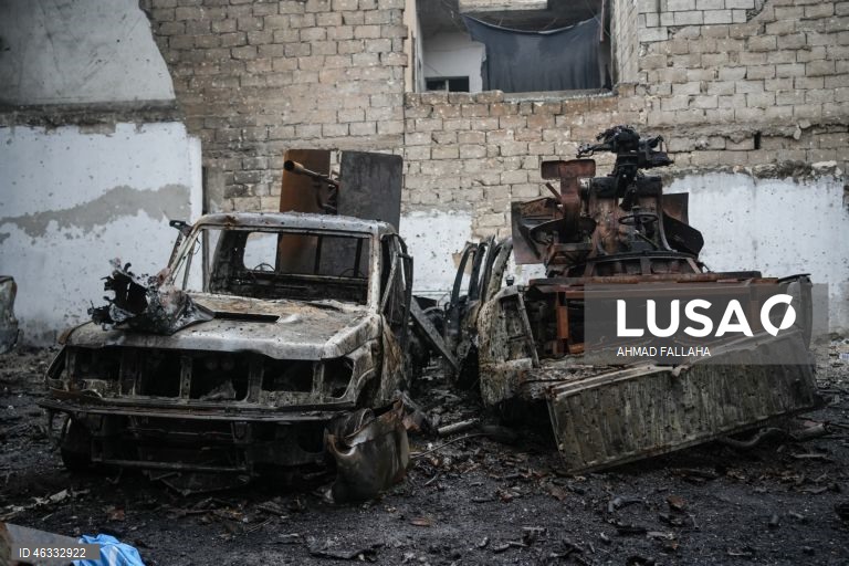 Síria: vida quotidiana em Aleppo após confrontos entre forças curdas e tropas do governo.