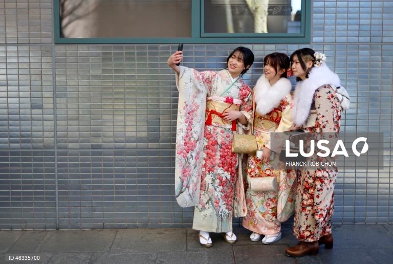 Japão: Cerimónia do Dia da Maioridade em Yokohama