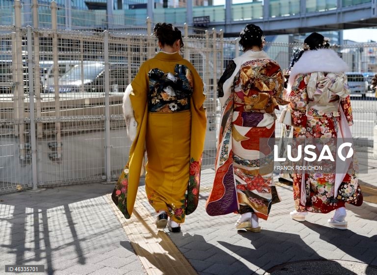 Japão: Cerimónia do Dia da Maioridade em Yokohama