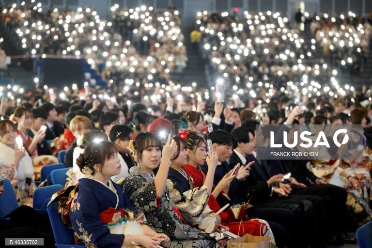 Japão: Cerimónia do Dia da Maioridade em Yokohama