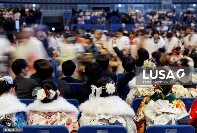 Japão: Cerimónia do Dia da Maioridade em Yokohama