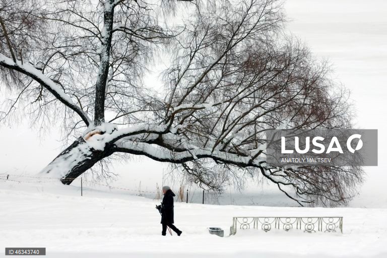 Rússia: Inverno em Moscovo