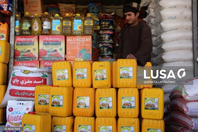 Afeganistão: Mercado tradicional em Kandahar