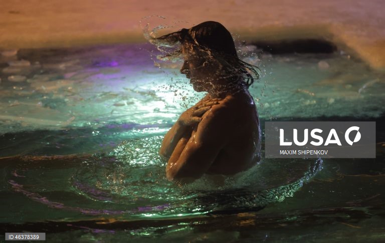 Rússia: Celebrações da Epifania ortodoxa em Moscovo