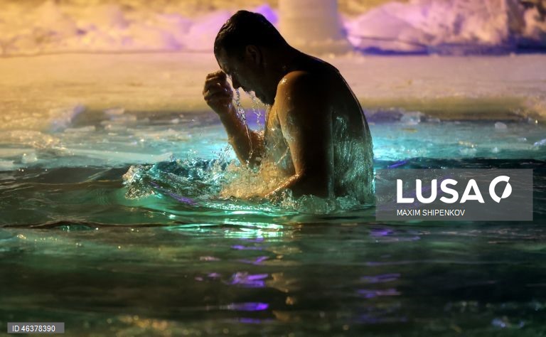 Rússia: Celebrações da Epifania ortodoxa em Moscovo