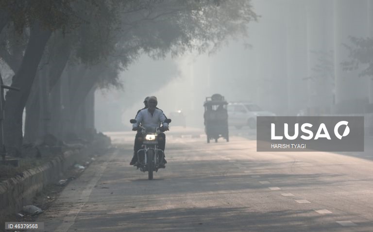 Nova Deli: Aumento do nível de poluição atmosférica