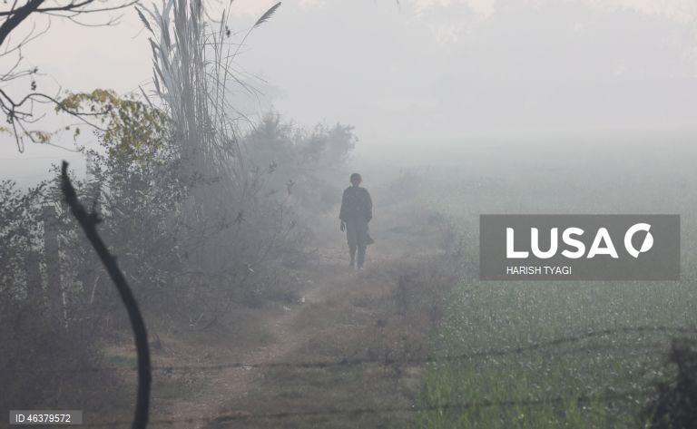 Nova Deli: Aumento do nível de poluição atmosférica