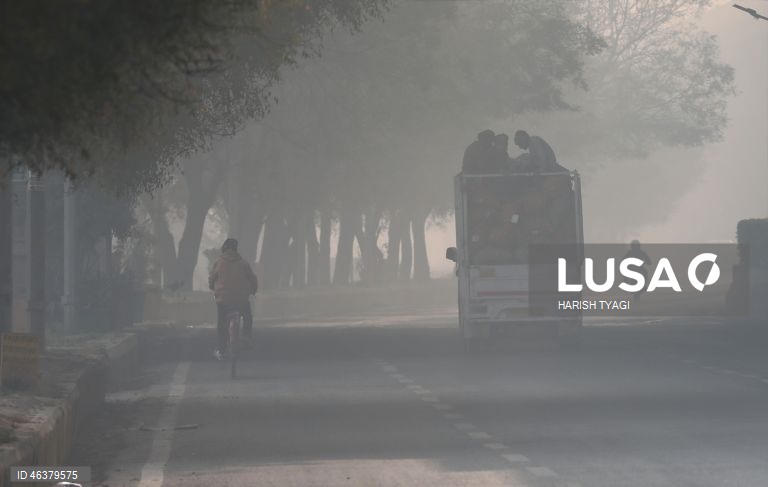 Nova Deli: Aumento do nível de poluição atmosférica