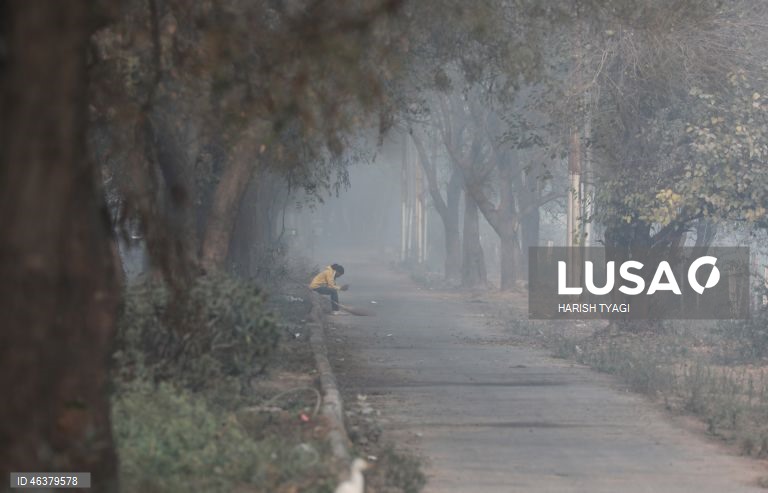 Nova Deli: Aumento do nível de poluição atmosférica